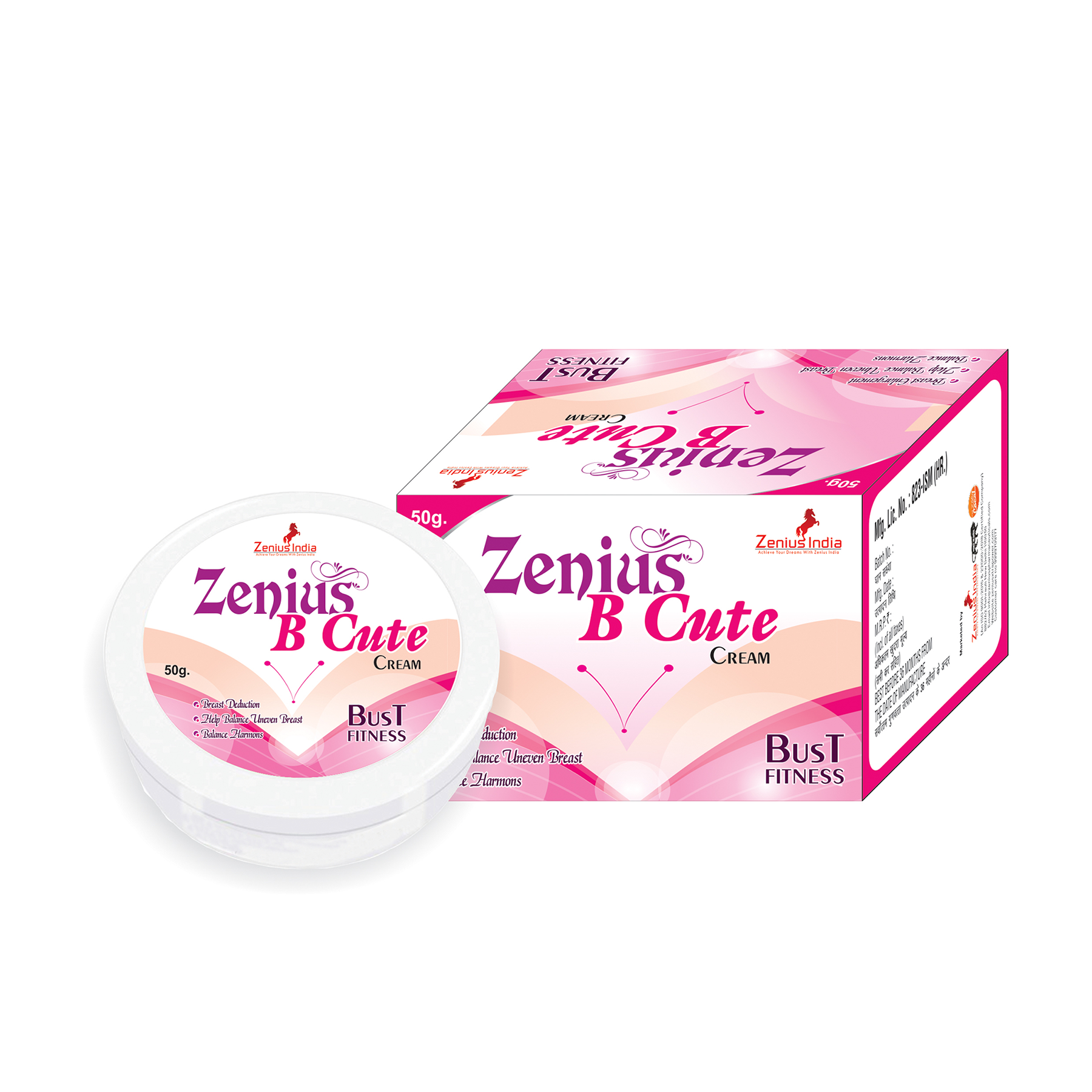 Zenius B Cute Breast Reduction Cream, 50gm – ClickOnCare