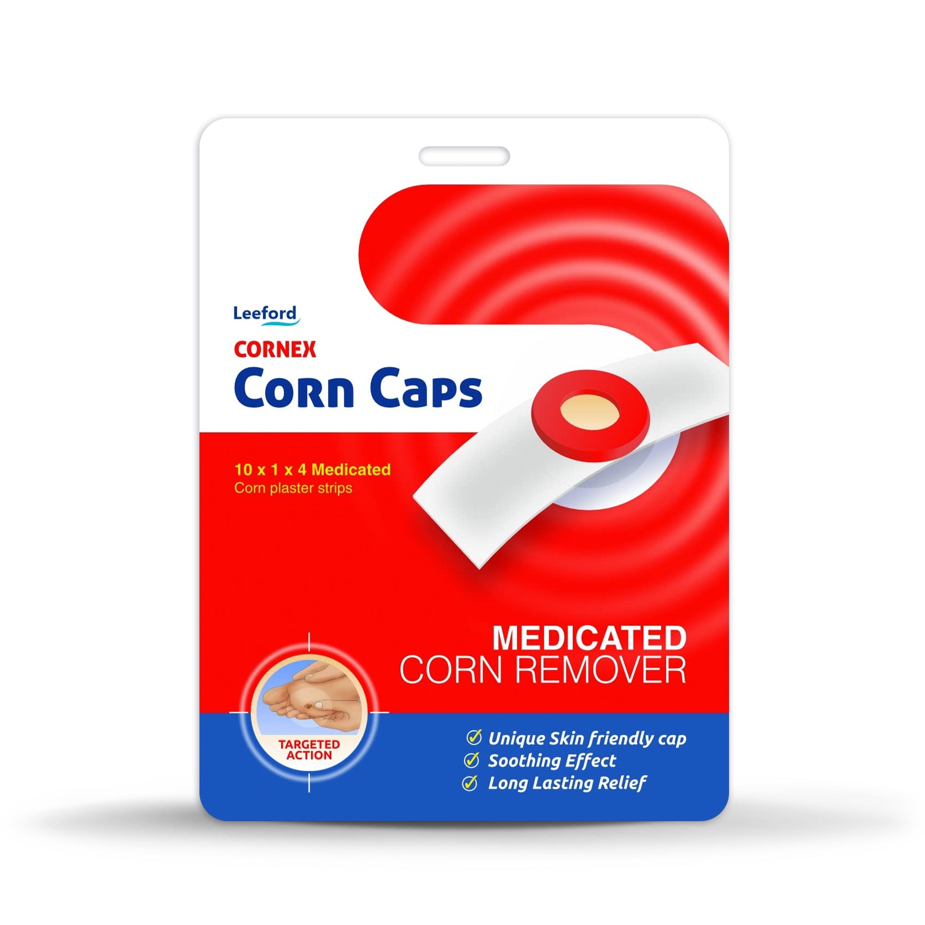 Buy Cornex Corn Caps, 40 Plaster Strips Online : Clickoncare.com