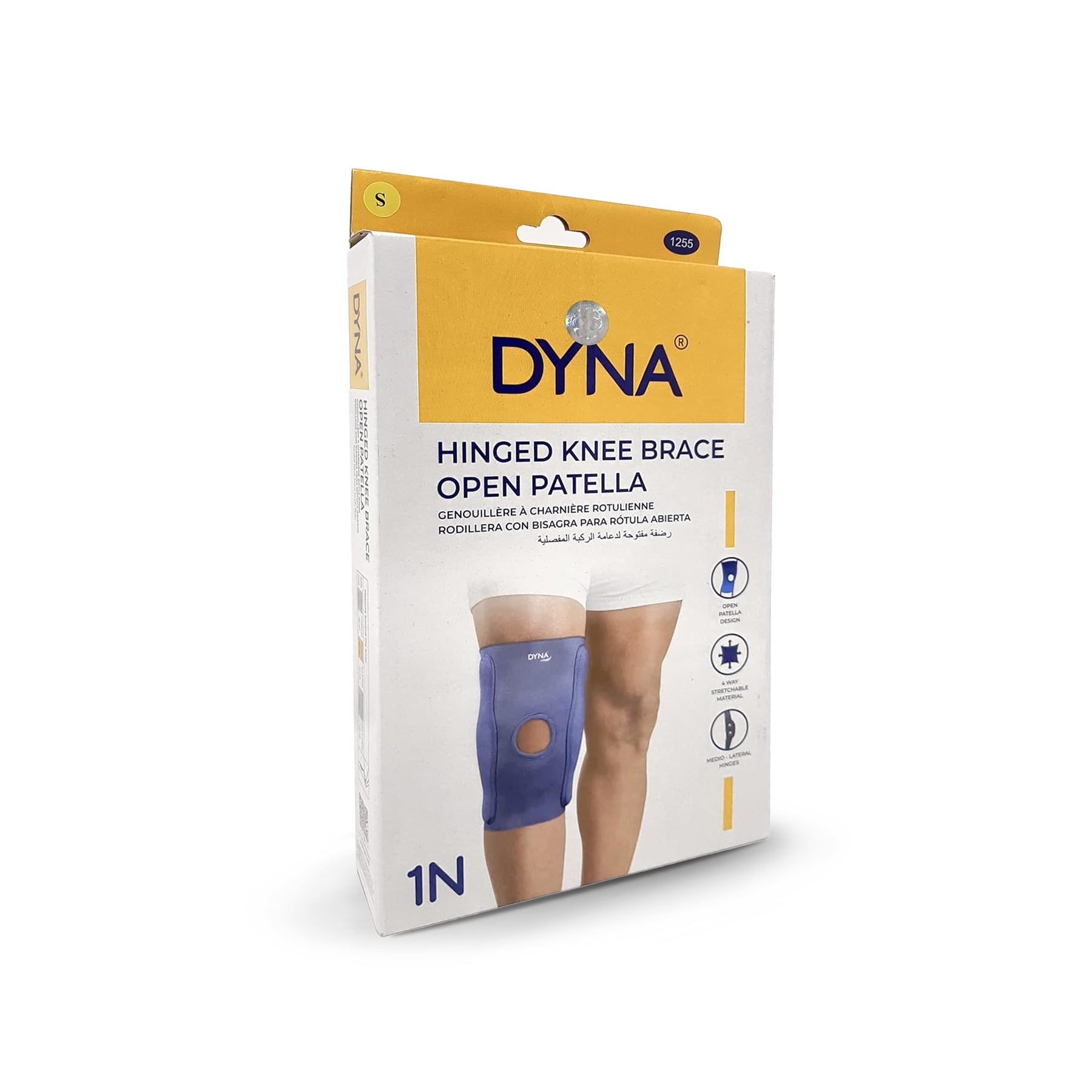 Buy Dyna Hinged Knee Brace Open Patella 41-43 cms Online