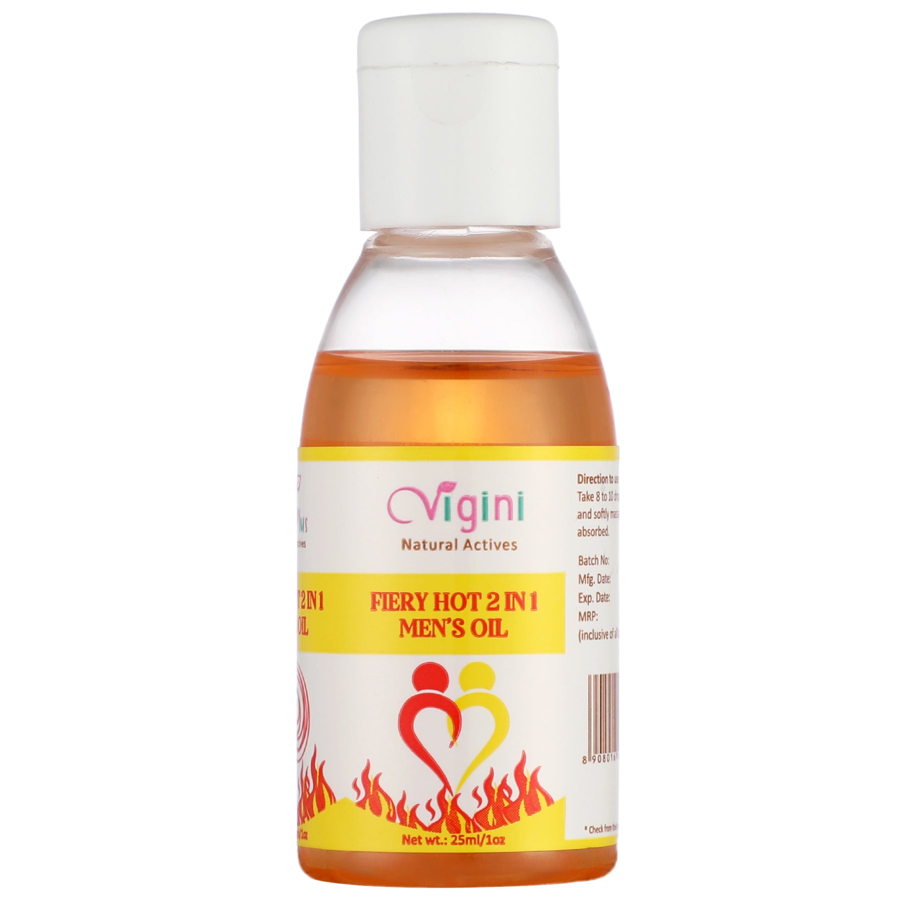 Buy Vigini Hot Sexual Lubes Lubricant Oil Men : ClickOnCare.com