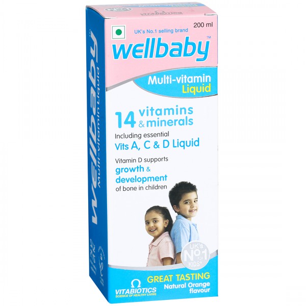 Buy Wellbaby Multi Vitamin Liquid Online