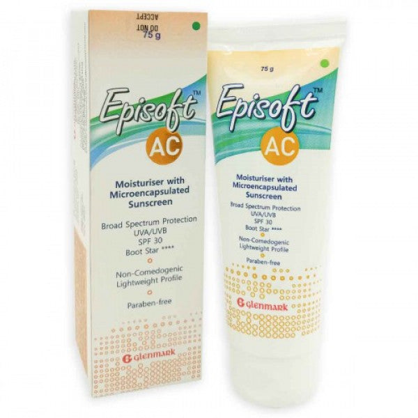 Episoft Ac Sunscreen, 75gm : Clickoncare.com