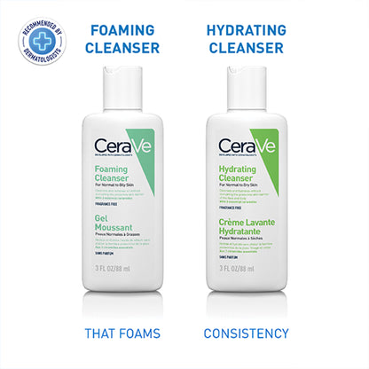 Cerave Foaming Cleanser for Dry Skin, 88ml