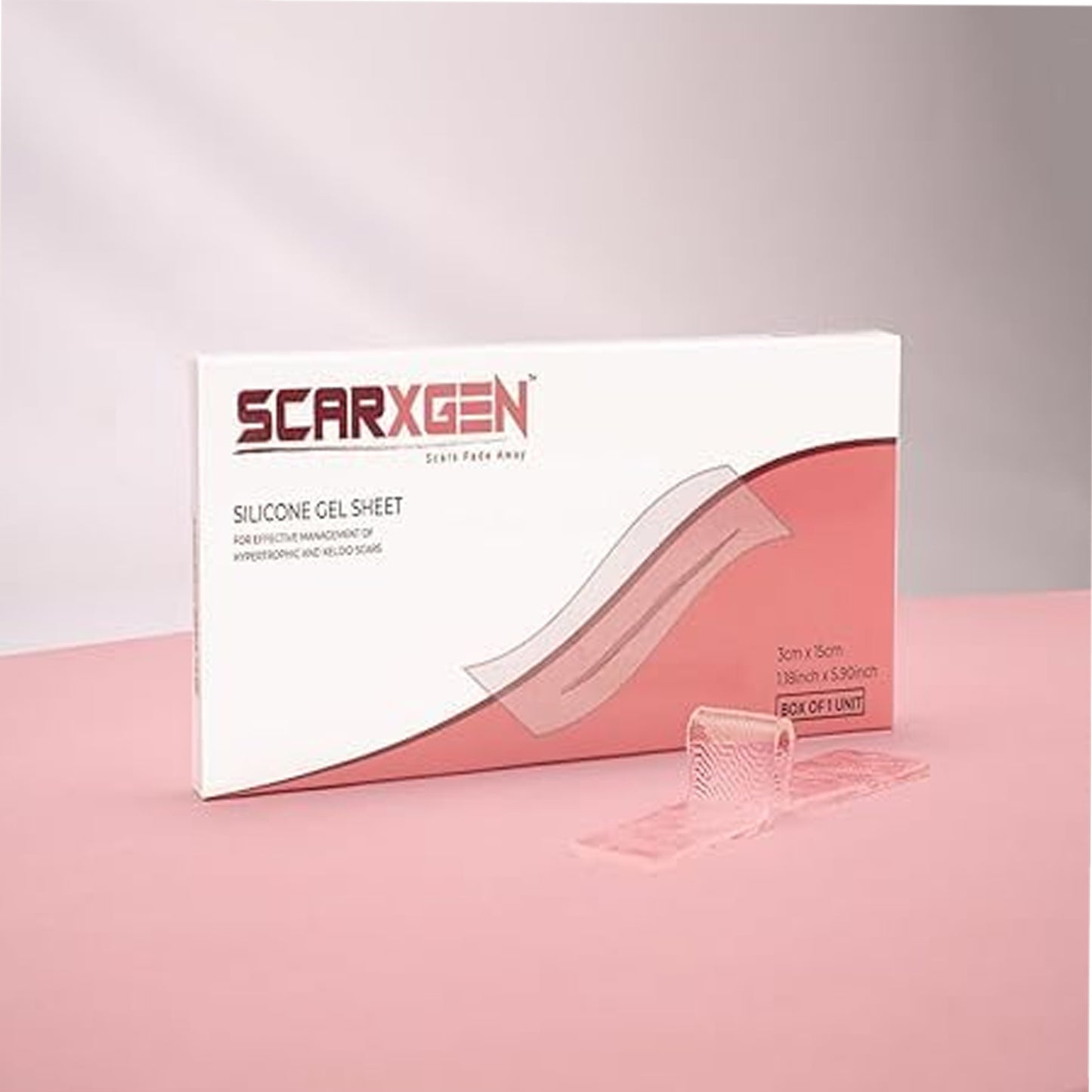 Scarxgen 硅胶片 3CmX15Cm