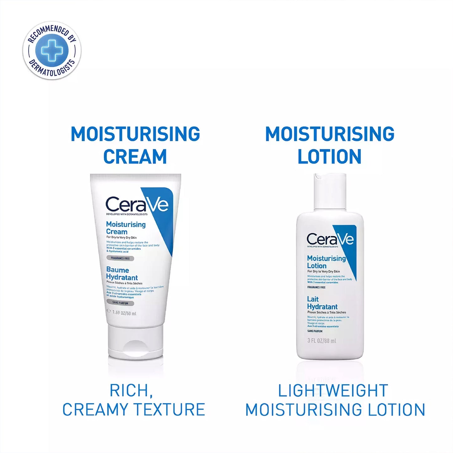 Cerave Moisturising Cream for Dry Skin, 50ml