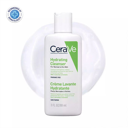 Cerave Hydrating Cleanser for Dry Skin, 88ml