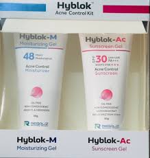 Hyblok Acne Control Kit (Hyblok-M Moisturizing Gel, 50gm+Hyblok AC Sunscreen Gel, 50gm)