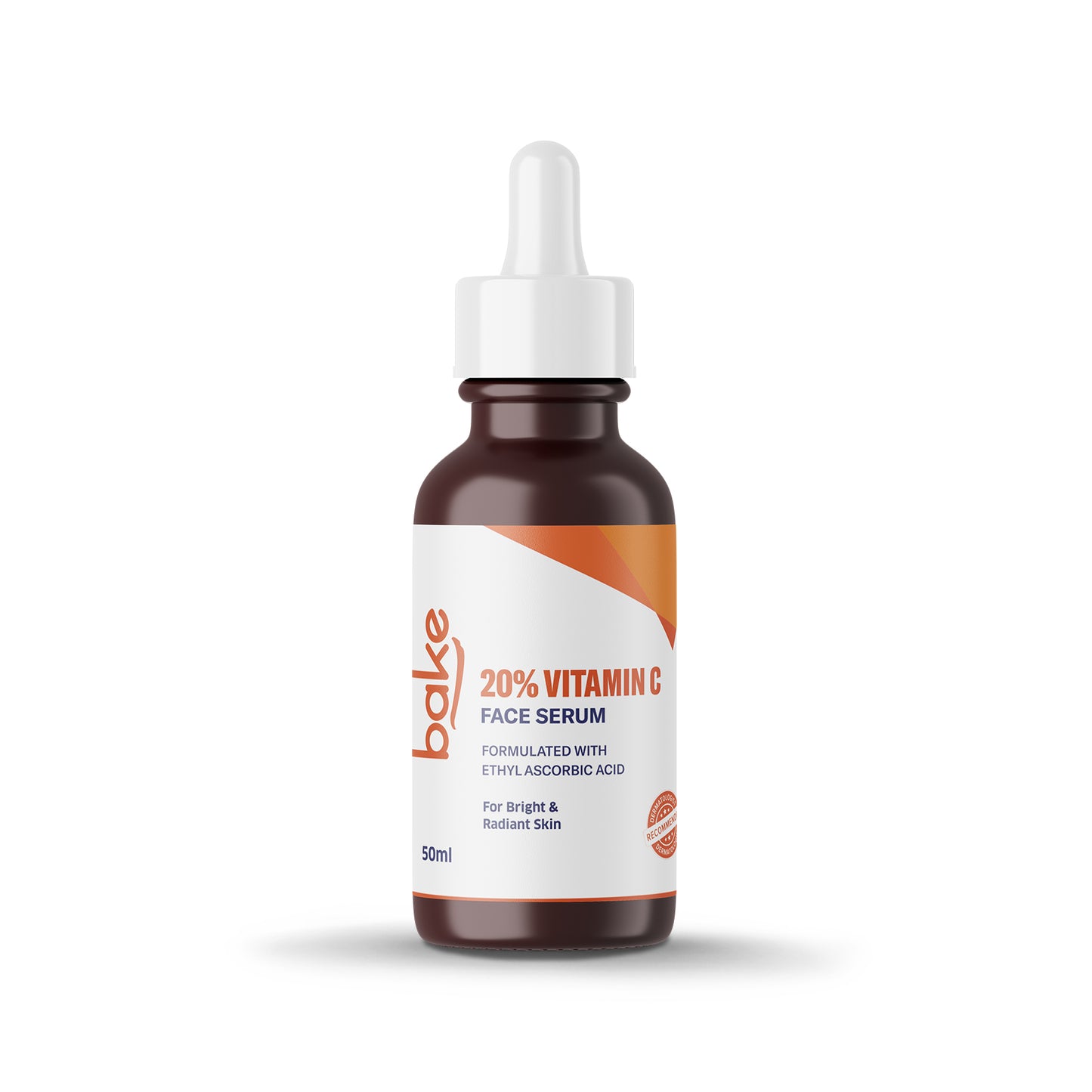 Bake 20% Vitamin C Face Serum for Glowing & Bright Skin, 50ml