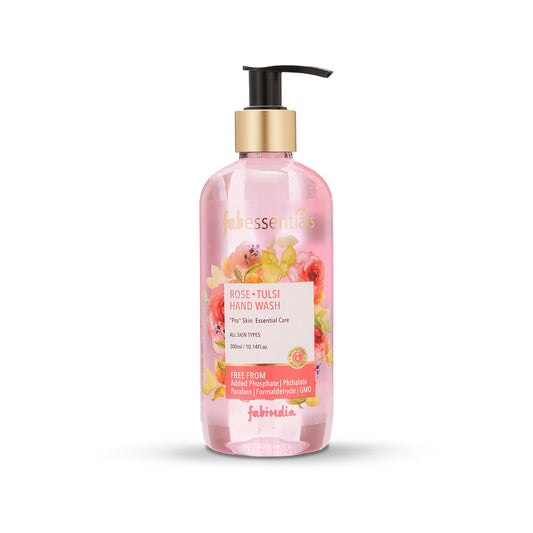 Fabessentials Rose Tulsi Hand Wash, 300ml