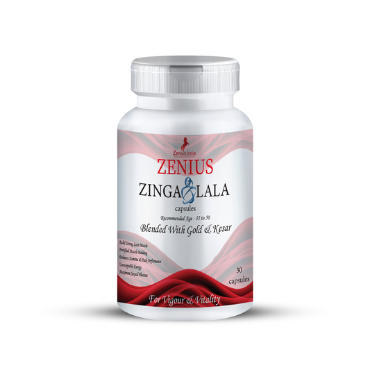 Zenius Zinga Lala Capsules For 35-50 Age, 30 Capsules