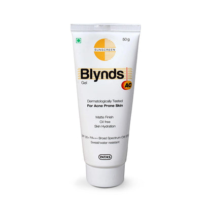 Blynds AC SPF30 PA+++ Sunscreen Gel for Acne Prone Skin, 50gm