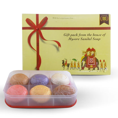 Mysore Sandal Soap Gift Pack, 6x150gm