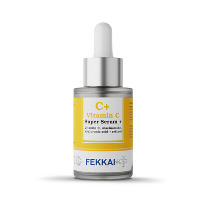 Fekkai Vitamin C-Plus Super Serum with Niacinamide, Retinol, Hyaluronic Acid, and Salicylic Acid, 30ml