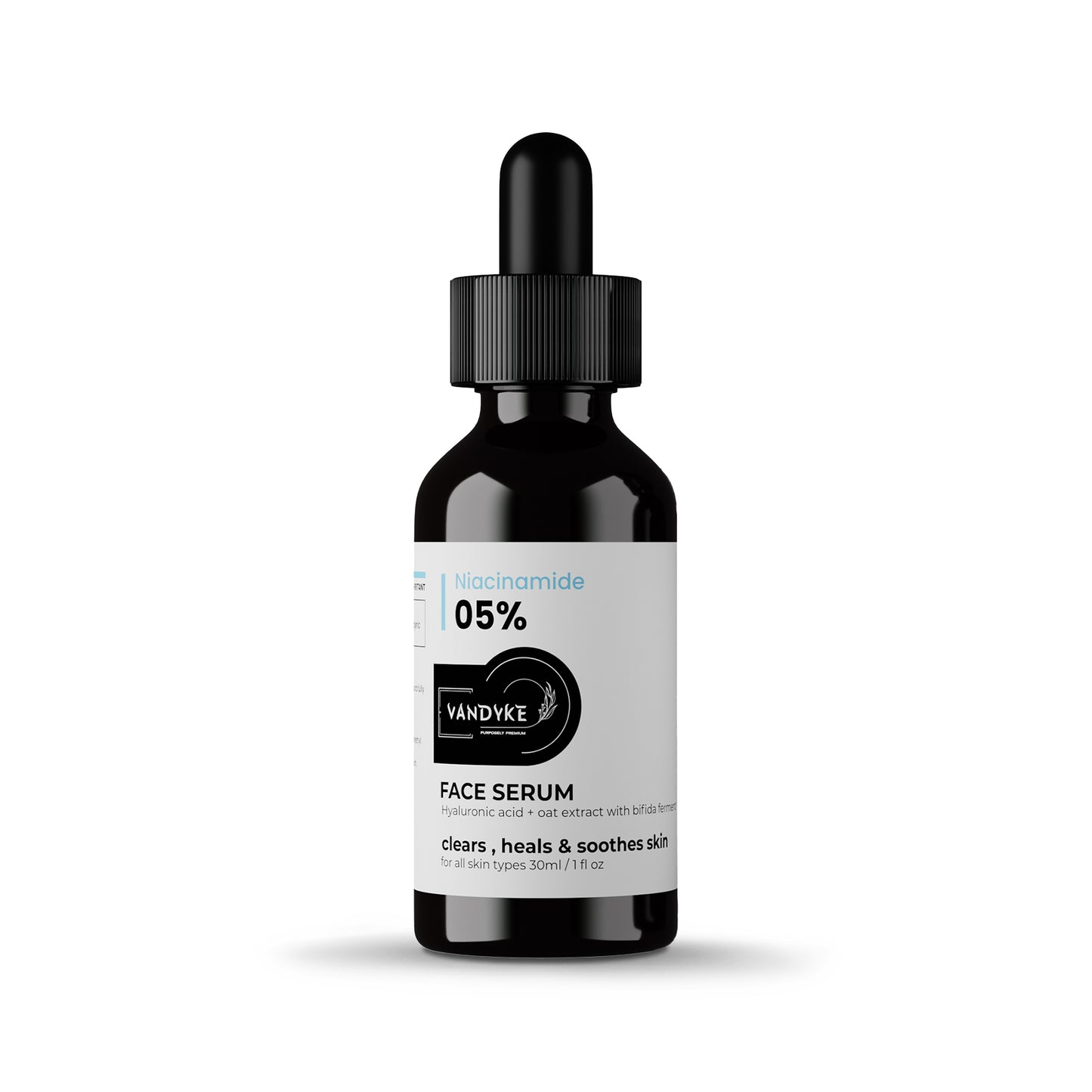 Vandyke 5% Niacinamide Serum with Hyaluronic Acid Hydrating & Repairing Serum, 30ml