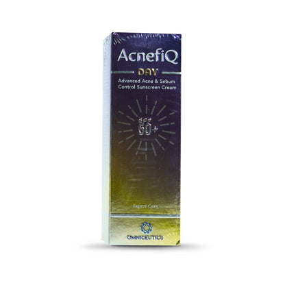 Acnefiq Day 高级痤疮和皮脂控制 SPF50+ 防晒霜，50 克