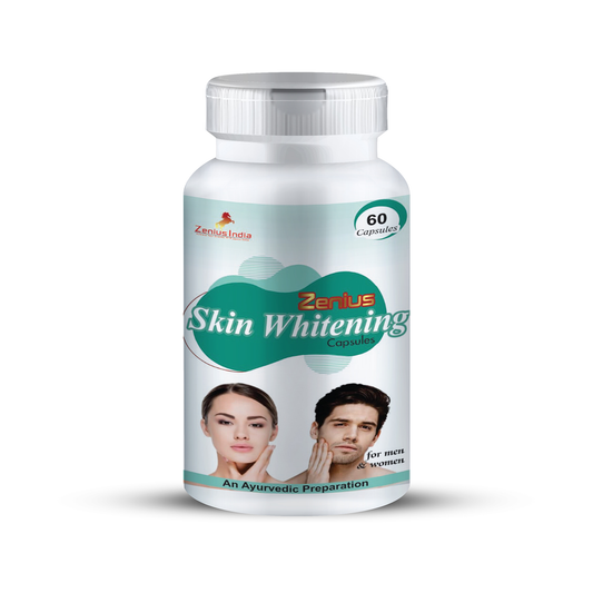 Zenius Skin Whitening Capsules For Men & Women, 60 Capsules