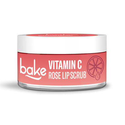 Bake Rose Lip Scrub | Lip Lightening Scrub for Dark Lips Exfoliation Scrub, 25gm