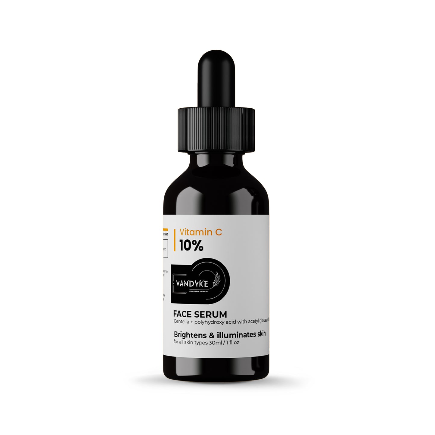 Vandyke 10% Vitamin C Serum for Skin Brightening, UV Damage & Glow, 30ml