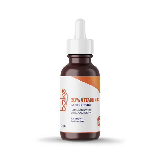 Bake 20% Vitamin C Face Serum for Pigmentation & Dark Spots, 30ml