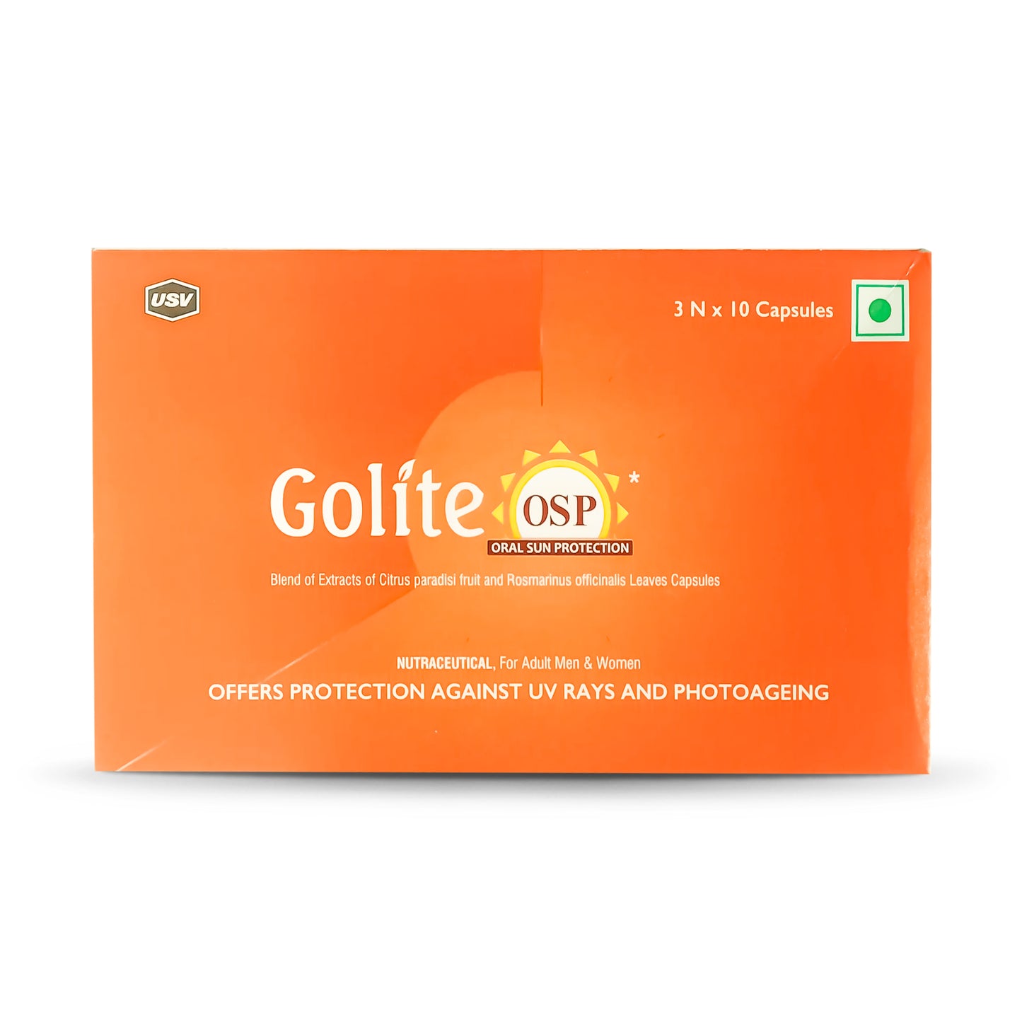 Golite OSP Oral Sun Protection, 10 Capsules