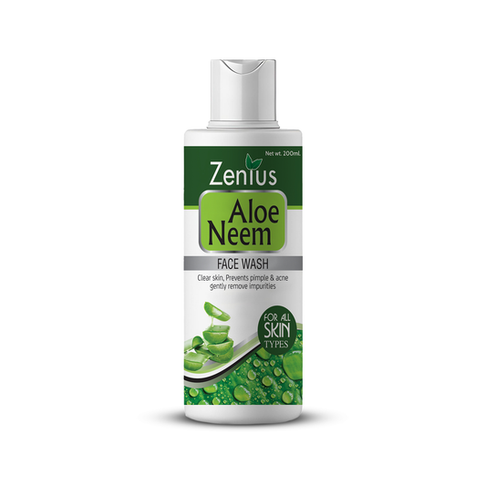 Zenius 芦荟印楝洗面奶适合所有肤质，200ml