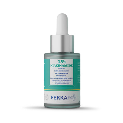 Fekkai 15% 烟酰胺加 1% 锌，适合易长痤疮的皮肤面部精华液，30ml