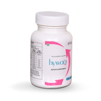 Hywaa Pre & Probiotic, 30 Capsules