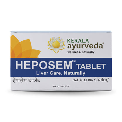 Kerala Ayurveda Heposem, 100 Tablets