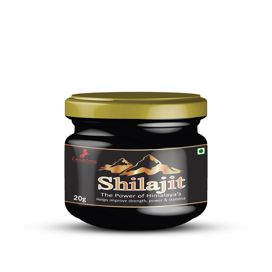 Zenius Shilajit 树脂耐力增强剂和性健康补充剂，20 克