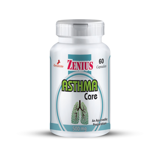 Zenius Asthma Care Capsule For Asthma Relief, 60 Capsules