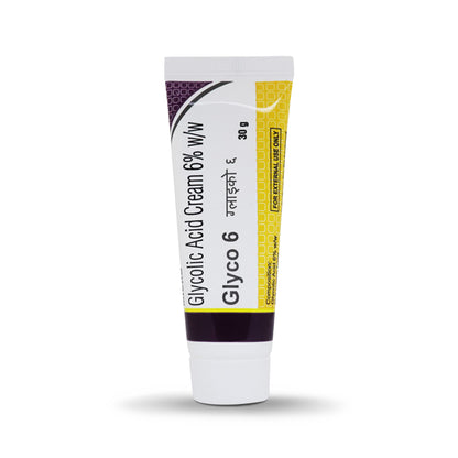 Glyco-6 Glycolic Acid Cream, 30gm