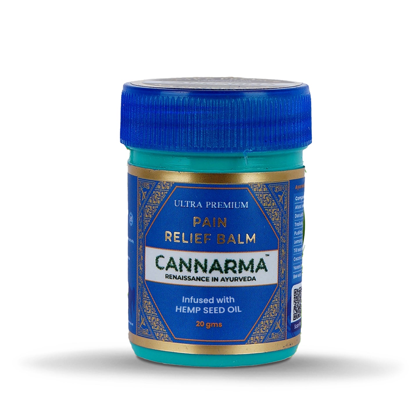 Cannarma Hemp Natural Pain Relief Balm, 20gm