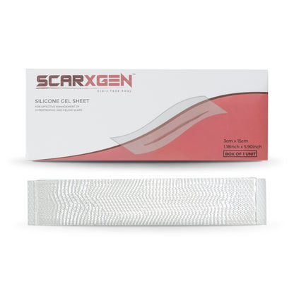 Scarxgen Silicone Gel Sheet 3CmX15Cm