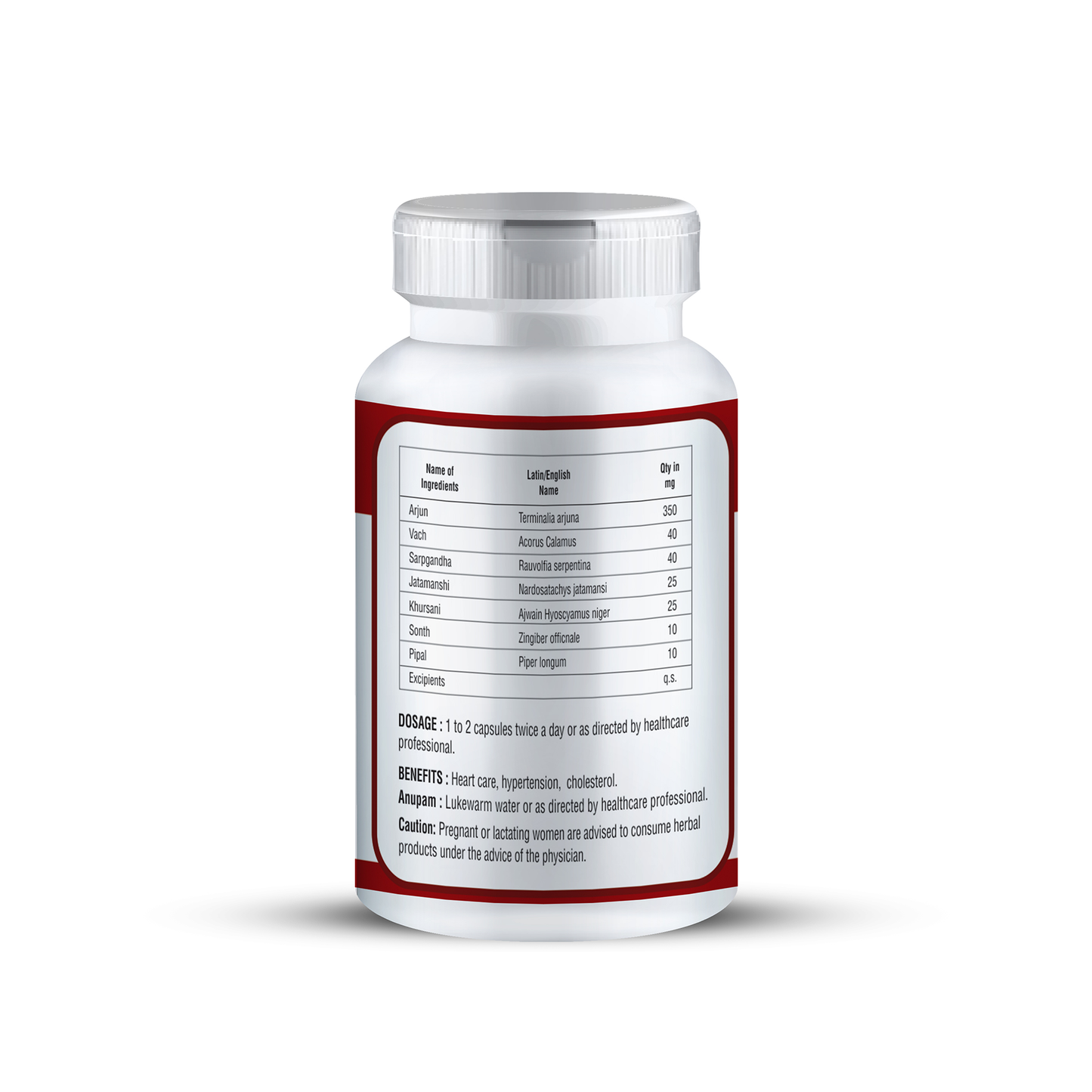 Zenius Heart Care Capsule, 60 Capsules