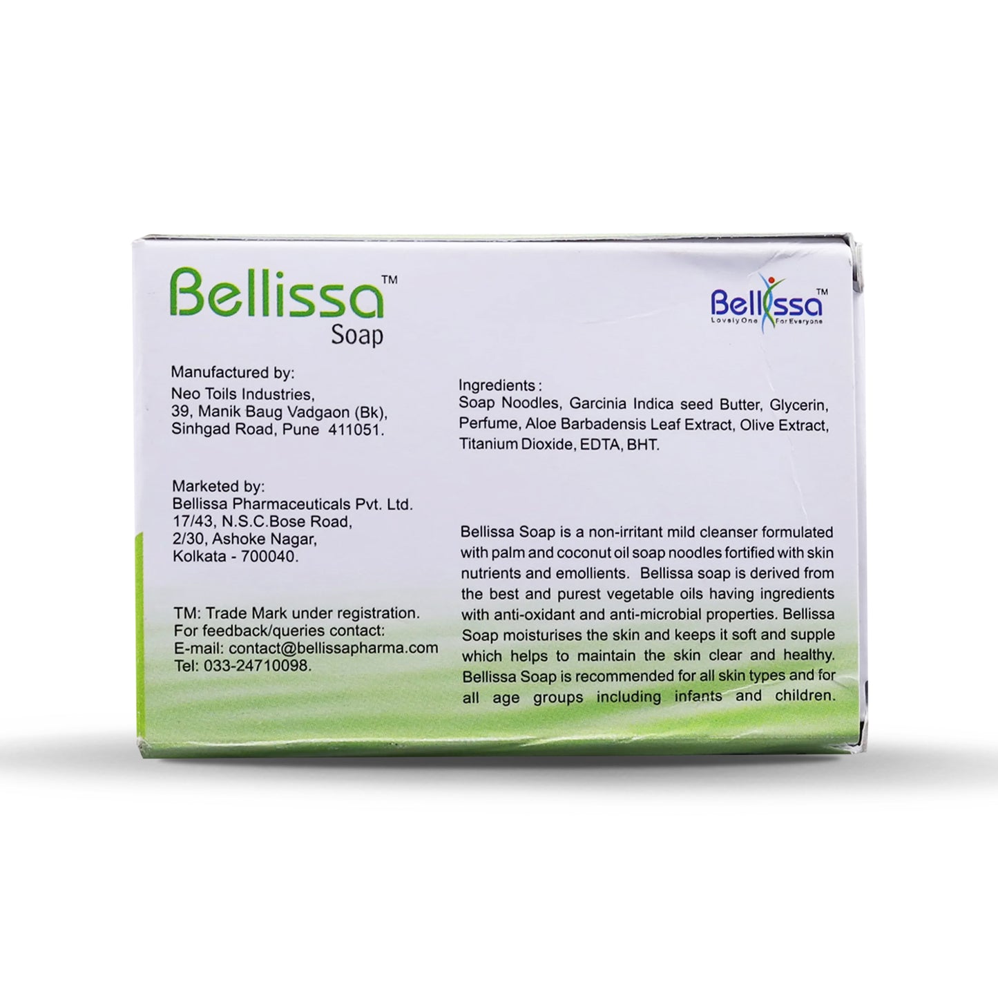 Bellissa Soap, 75gm