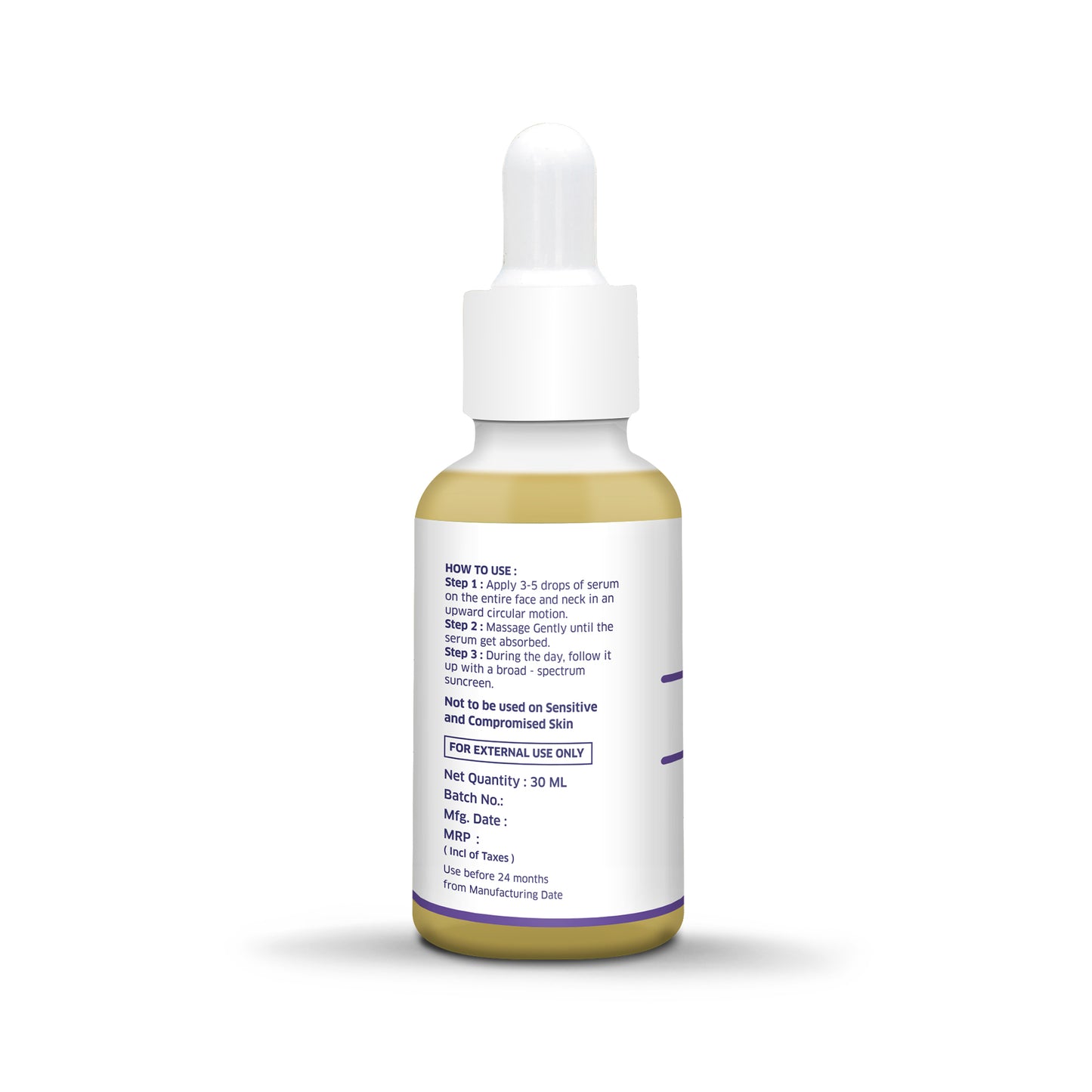 Bake 2% Kojic Acid Face Serum with Niacinamide for Dark Spots, Circles & Pigmentation, 30ml