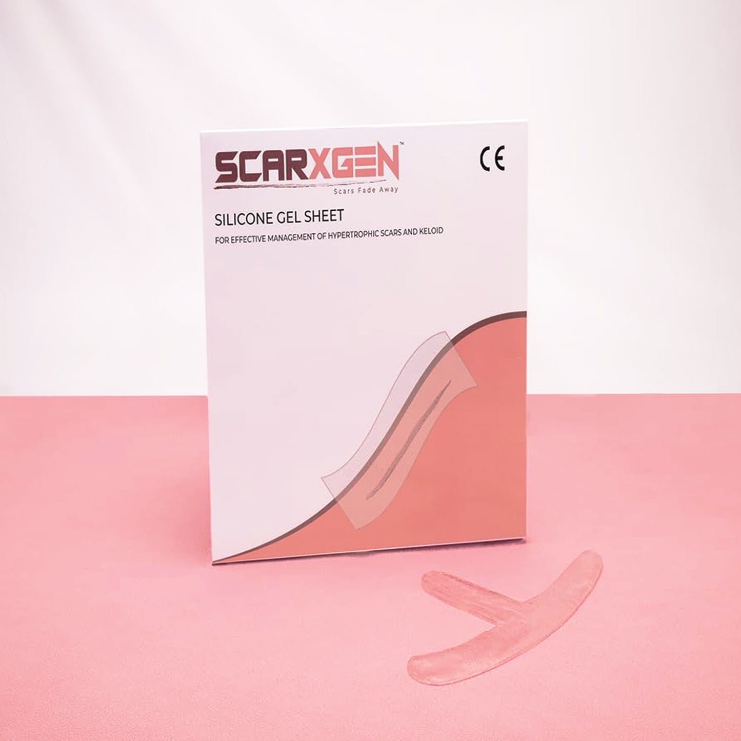 Scarxgen 硅胶片 7CmX20Cm（乳房固定术）