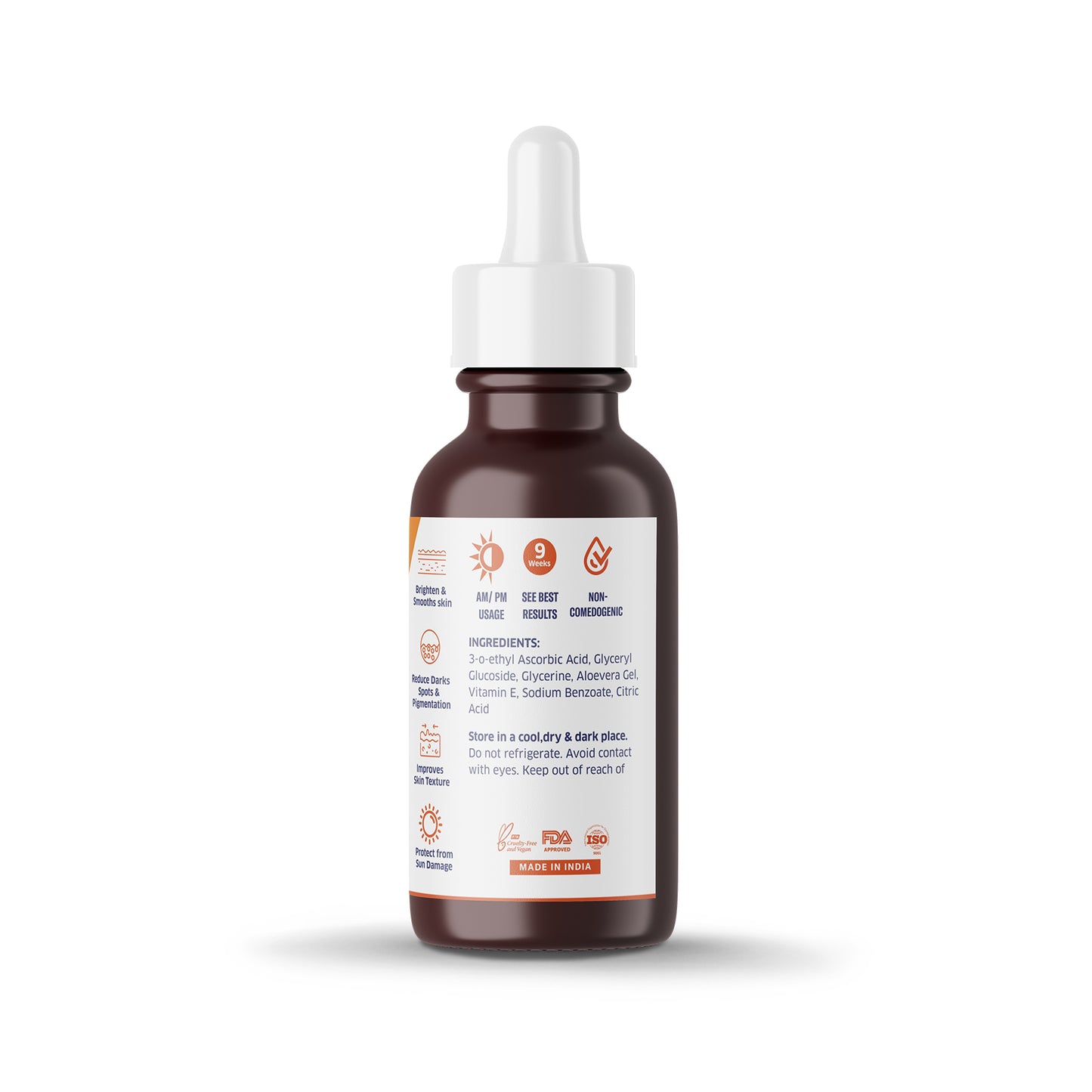 Bake 20% Vitamin C Face Serum for Pigmentation & Dark Spots, 30ml