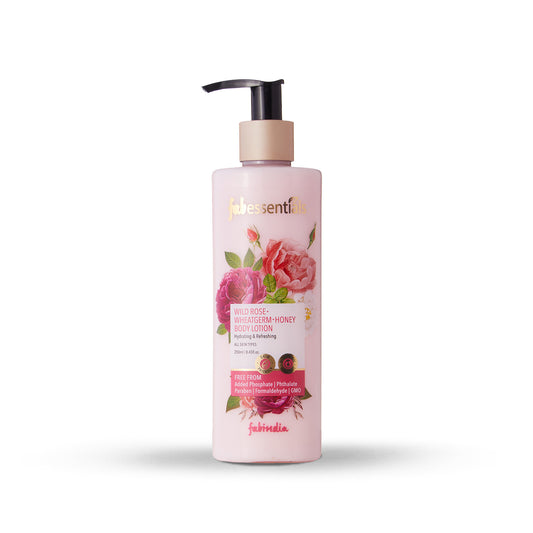 Fabessentials Wild Rose Wheatgerm Honey Body Lotion, 250ml