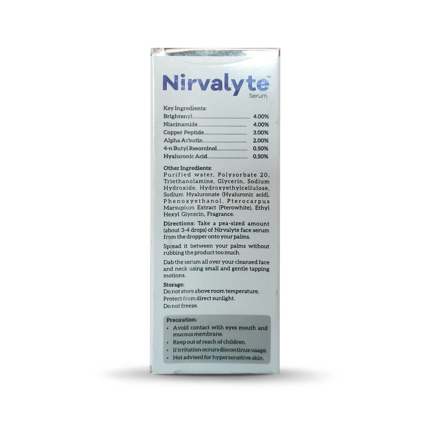 Nirvalyte Serum, 25ml