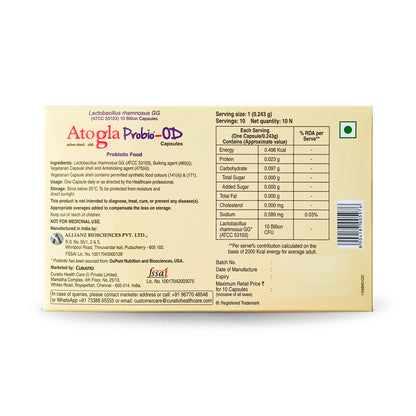 Atogla Probio-OD, 10 Capsules