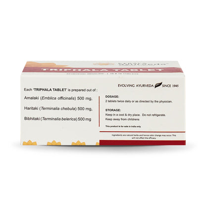 Kerala Ayurveda Triphala, 100 Tablets