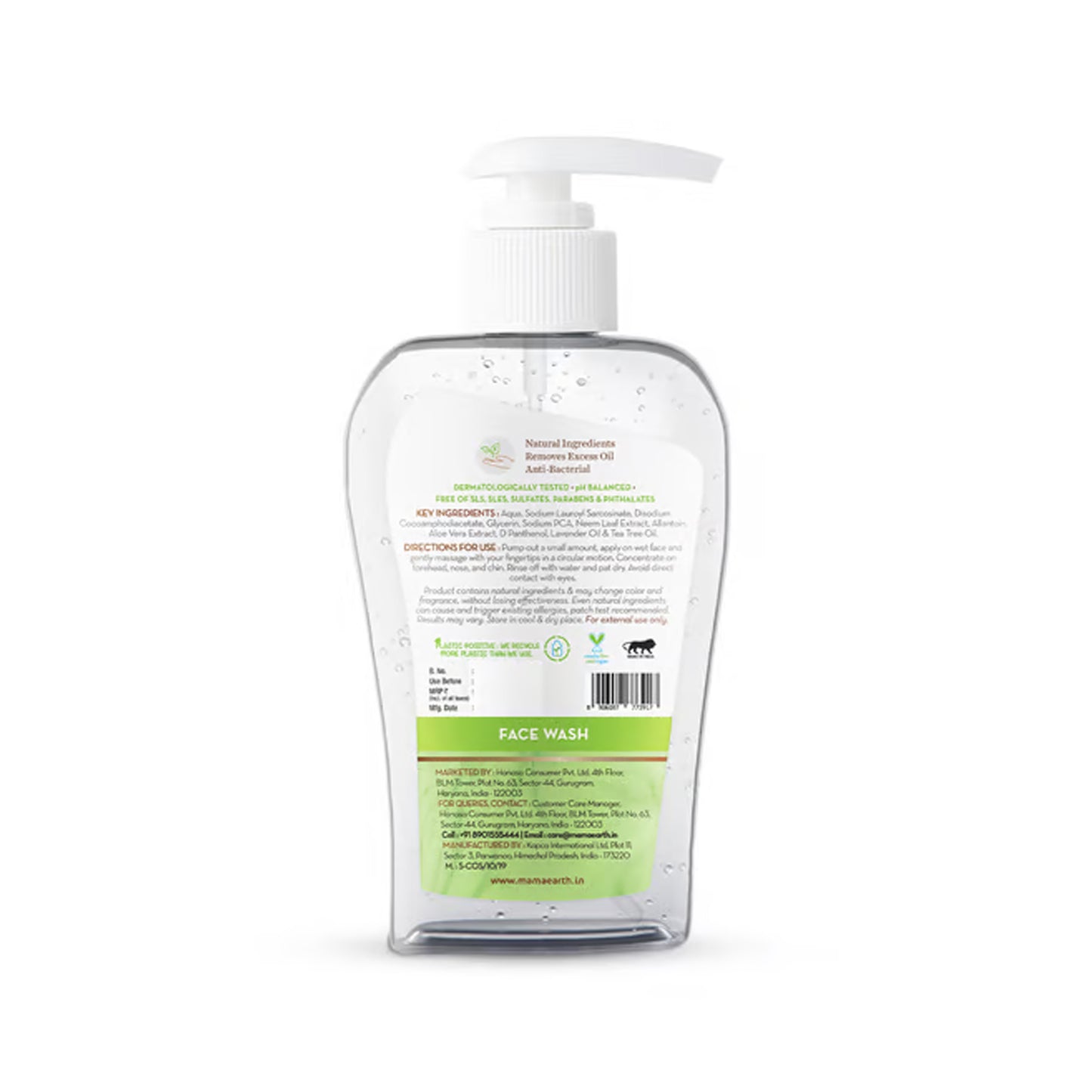 mamaearth Tea Tree Face Wash, 250ml