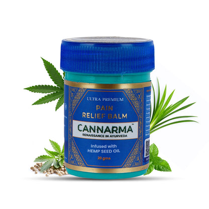 Cannarma Hemp Natural Pain Relief Balm, 20gm