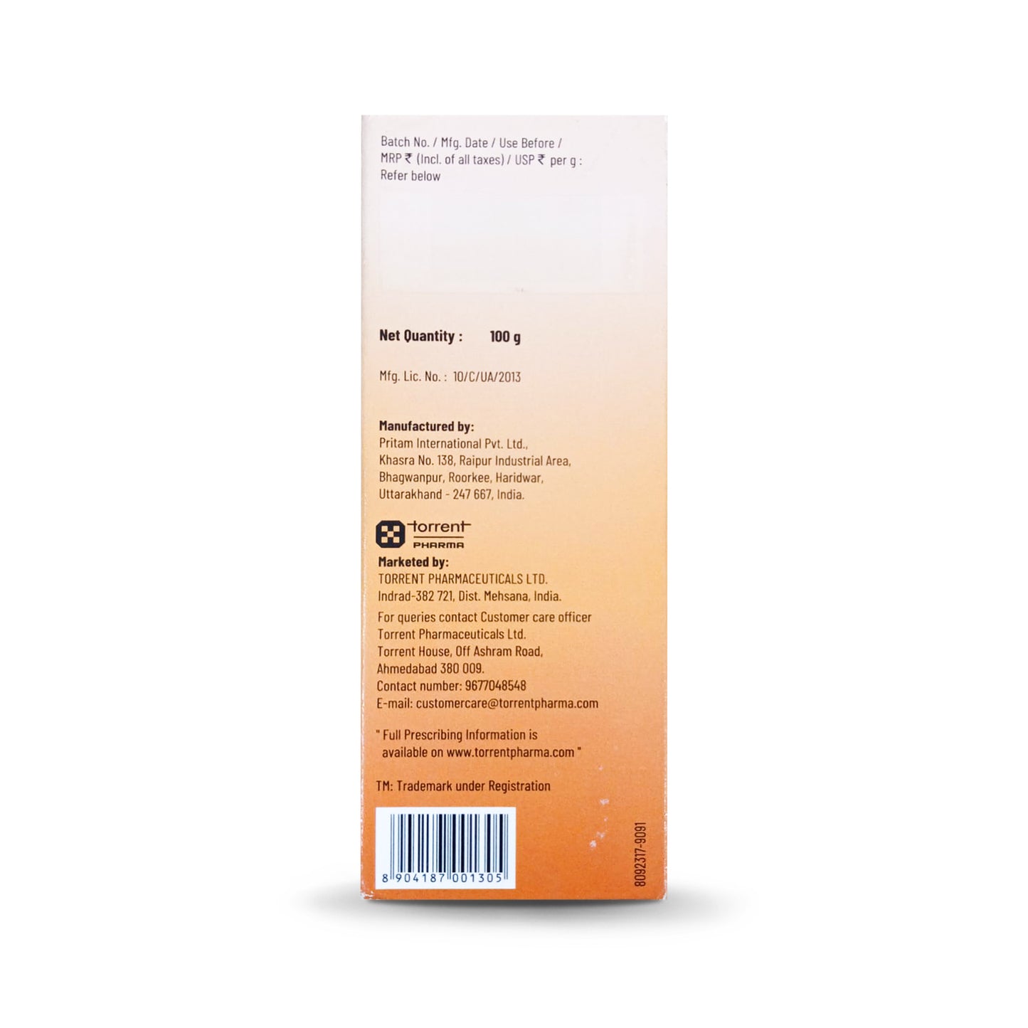 Suncote Gel SPF 30, 100gm