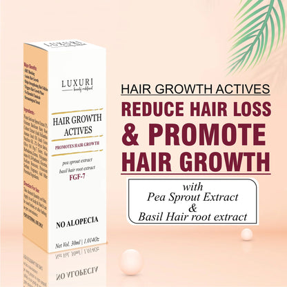 LUXURI Hair Growth Actives Serum, 30ml