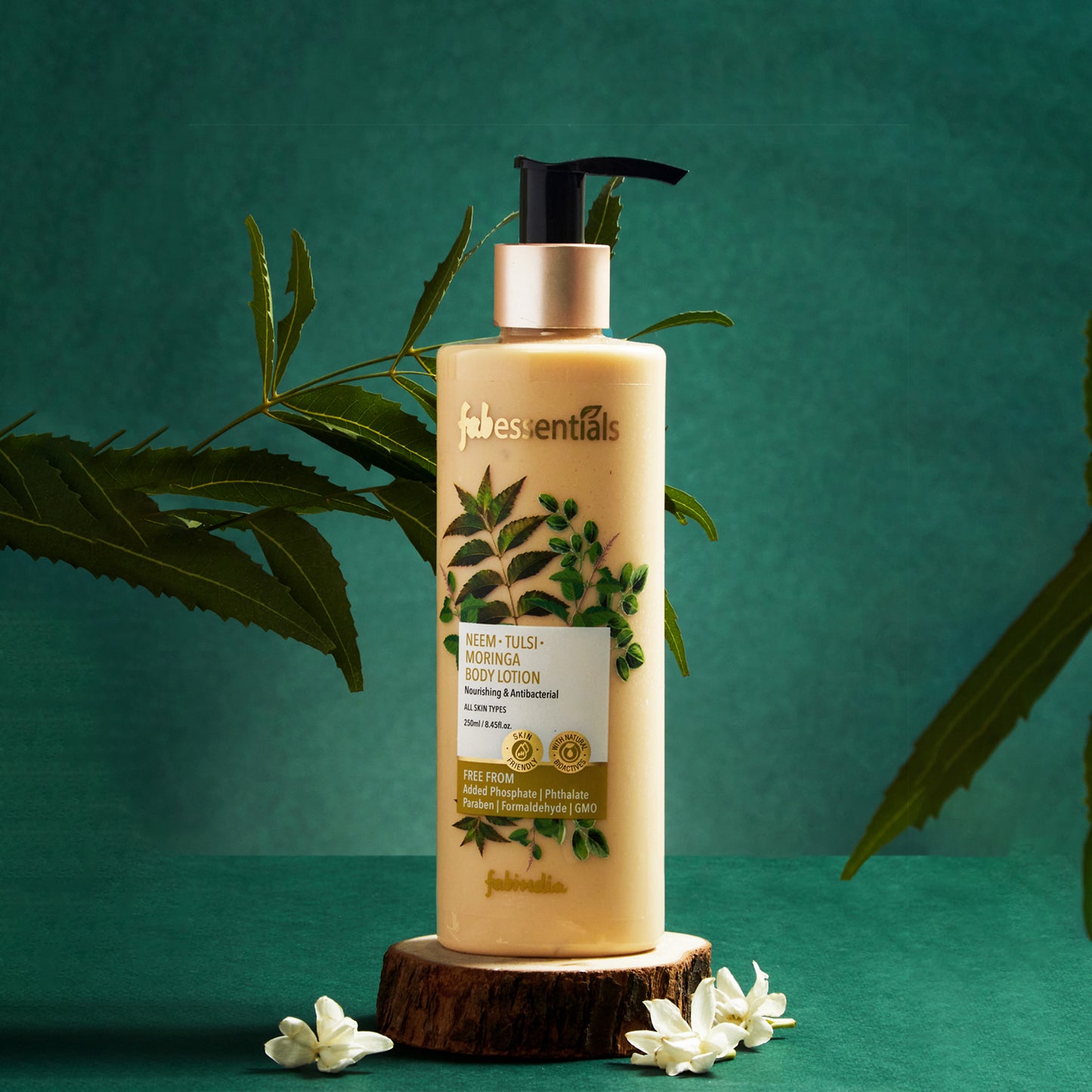 Fabessentials Neem Tulsi Moringa Body Lotion, 250ml