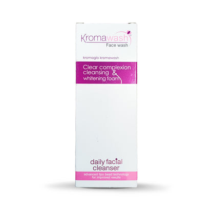 Kromawash Face Wash, 70gm - Clear Complexion, Cleansing & Whitening Foam