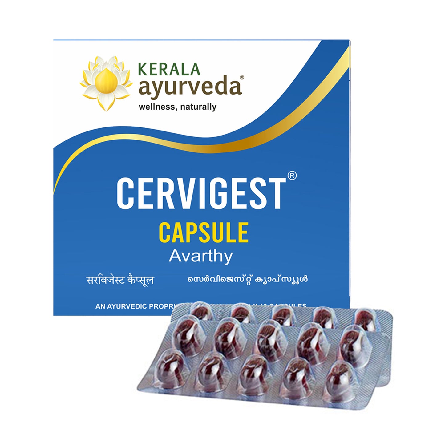 Kerala Ayurveda Cervigest, 100 Capsules