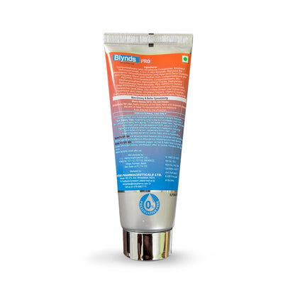 Blynds Pro SPF80+ PA+++ Sunscreen Gel - UV/IR & Blue Light Protection, 50gm